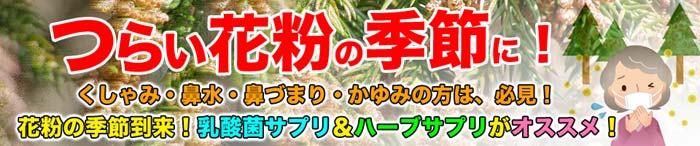 花粉対策予防