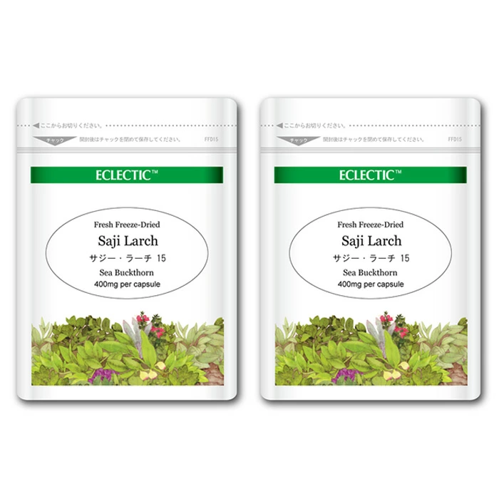 サジー・ラーチ ブレンド FFD 400mg 15カプセル Ecoパック 2個セット ブレンドハーブサプリメント  ECLECTIC エクレクティック
