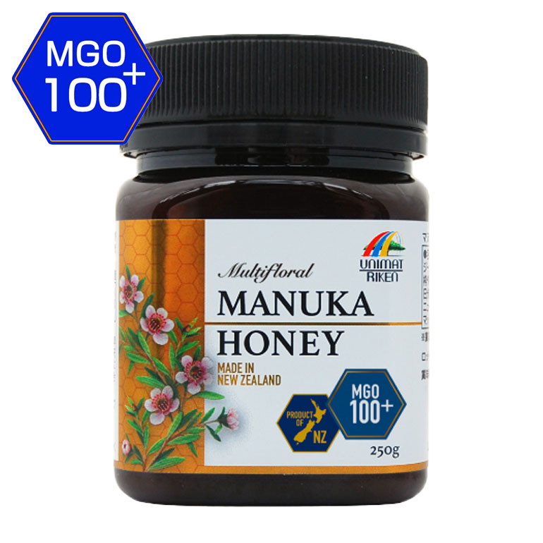 【P5倍】マヌカハニー MGO100＋ Multifloral 250g ニュージーランド産マヌカハニー100％
