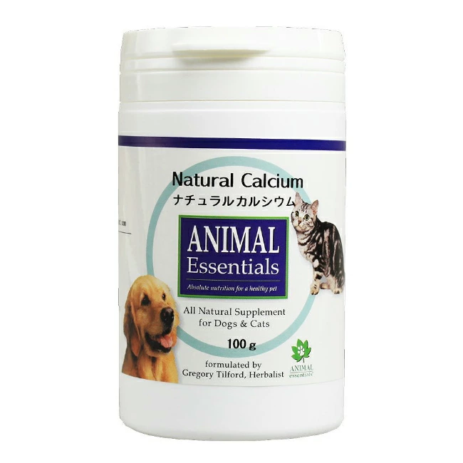 ナチュラルカルシウム 100g アニマルエッセンシャルズ ANIMAL Essentials ペット用ハーブサプリメント